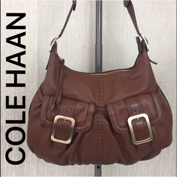 Cole Haan Handbags - ⭐️ COLE HAAN LARGE LEATHER SHOULDER BAG 💯AUTH